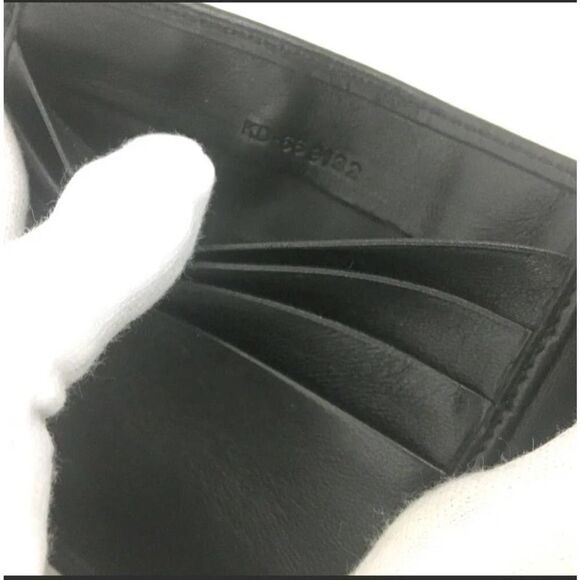 Salvatore Ferragamo Black Leather Bifold Wallet /1A7776. 668132 - Picture 8 of 8